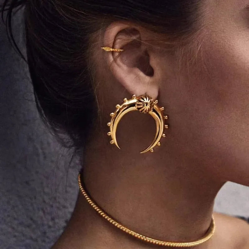 Aretes Reina Luna