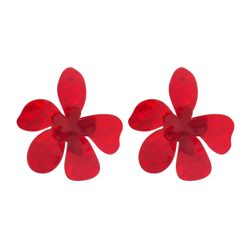Pendientes Big Flower