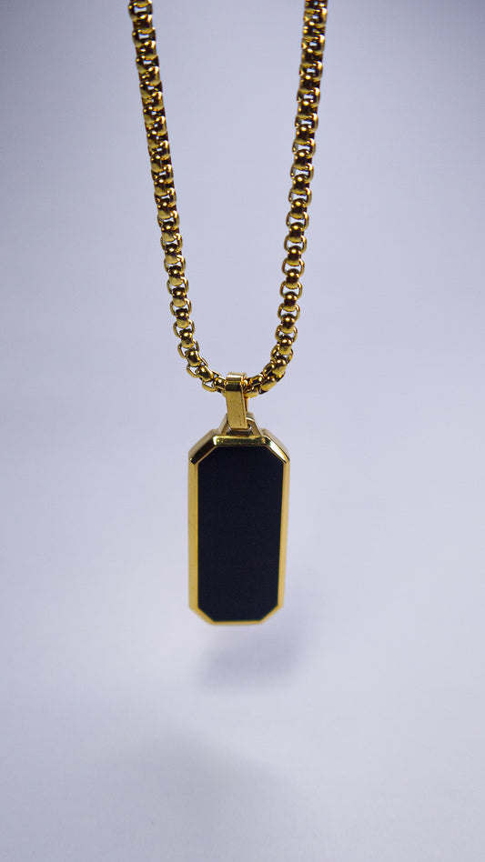 Cadena Urban “Black Stone Gold”