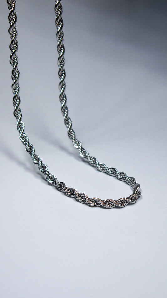 Cadena Urban “Big silver Twisted"