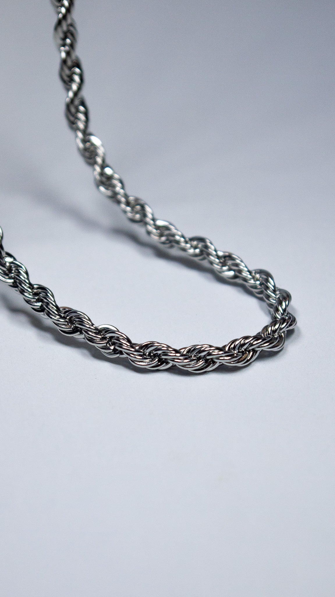 Cadena Urban “Big silver Twisted"