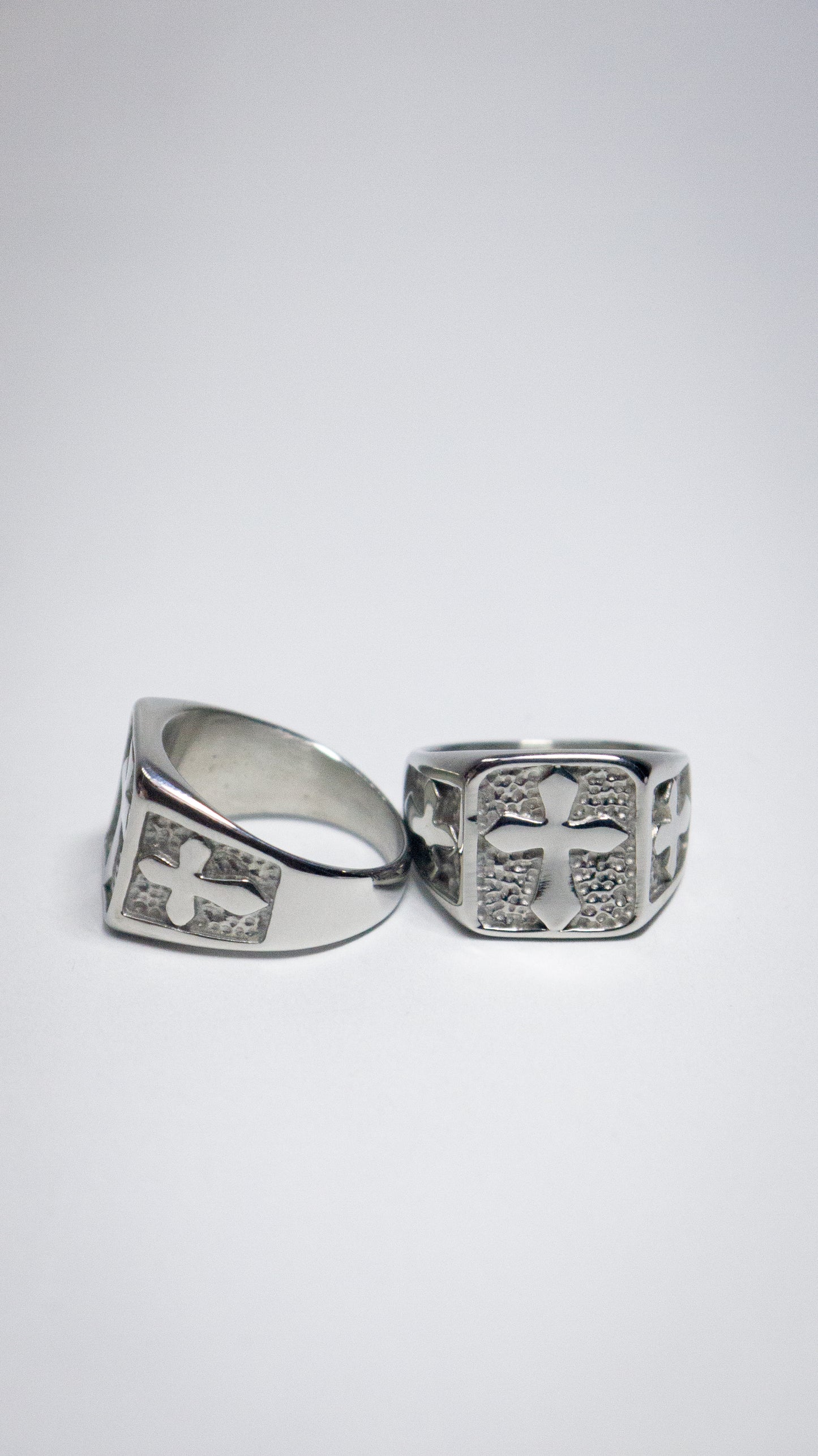 Anillo Urban “Silver Cross"