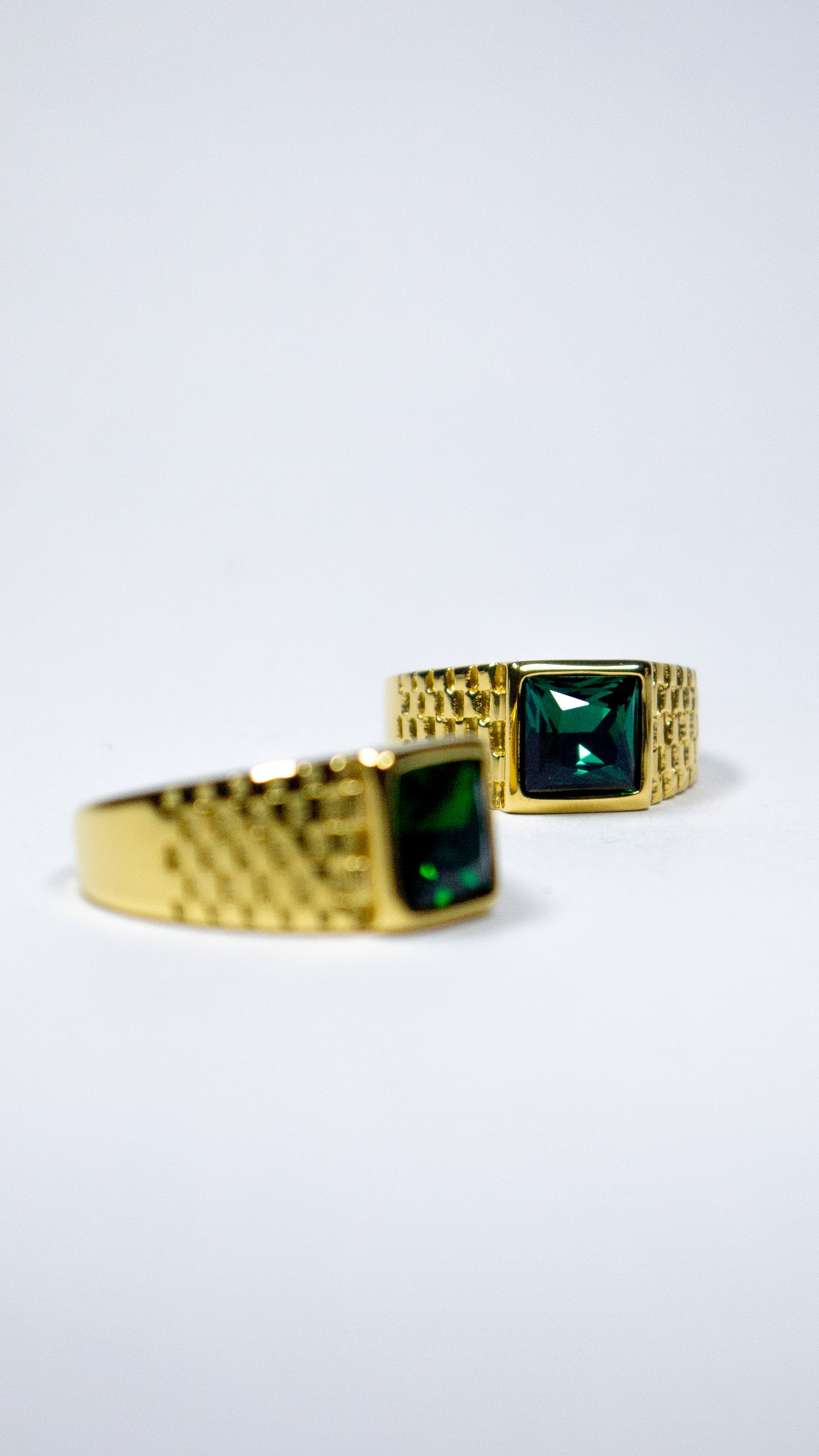 Anillo Urban “Green Gema”