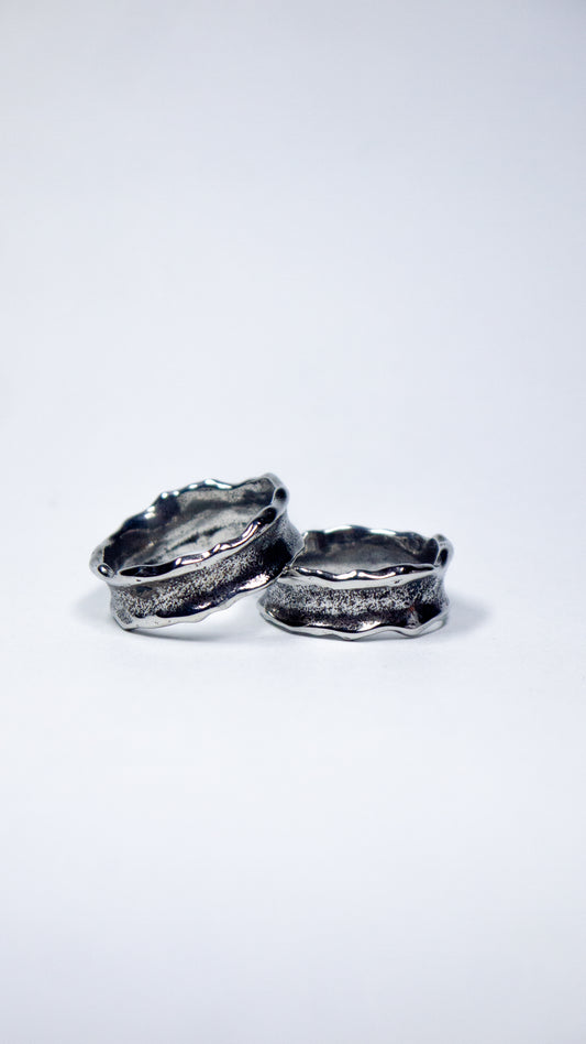 Anillo Urban “Silver Crudo”