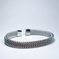 URBAN - Brazalete - Elastic Net Silver