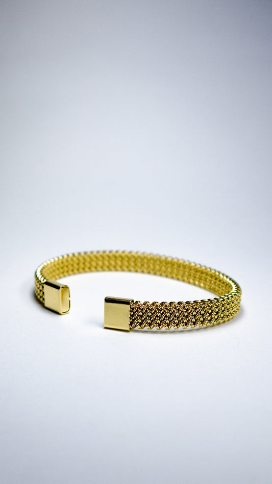 URBAN - Brazalete - Elastic Net Gold