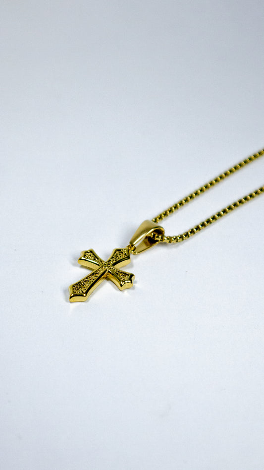 URBAN - Dije - Gothic Cross Gold
