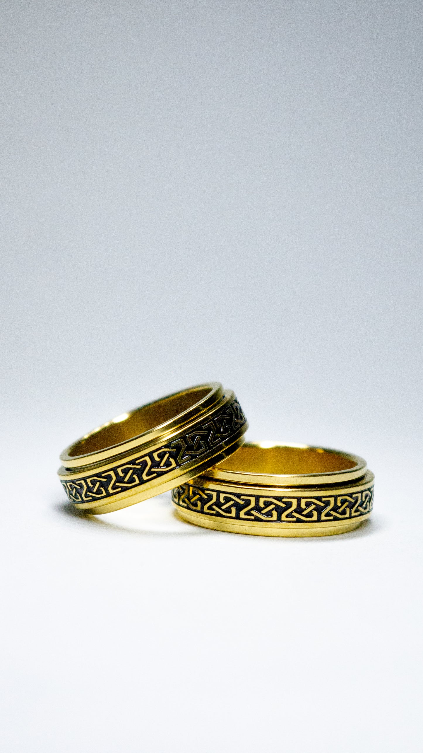 URBAN - Spinner Ring - Gold Roma