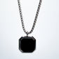 URBAN - Dije - Silver Square Stone