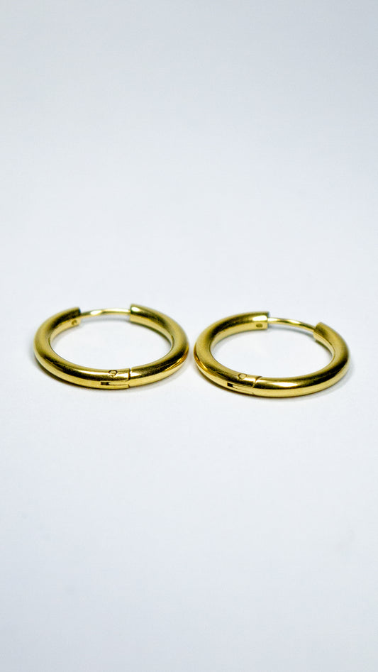 Argollas Urban "Large Gold"