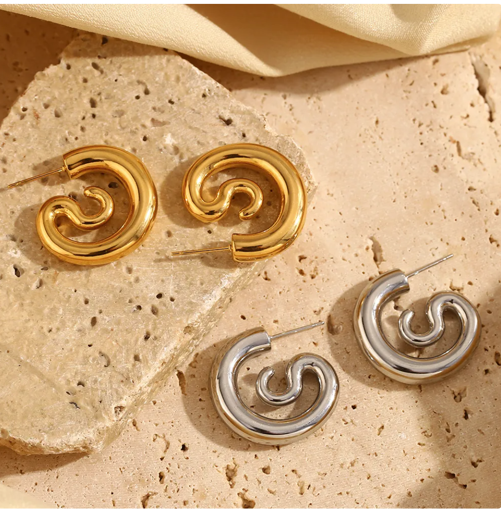 Pendientes Caracola