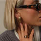 Pendientes Texture Drip