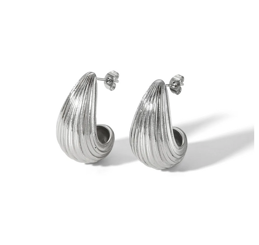 Pendientes Texture Drip