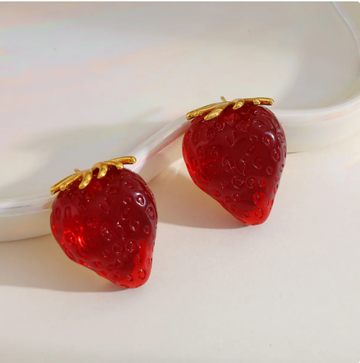 Pendientes "Gummy Berry"