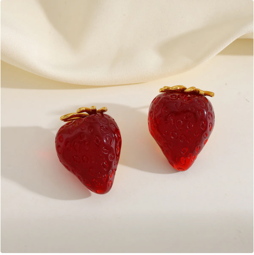 Pendientes "Gummy Berry"