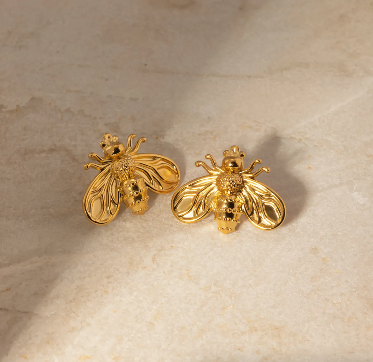 Pendientes Gold bee