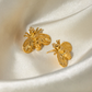 Pendientes Gold bee