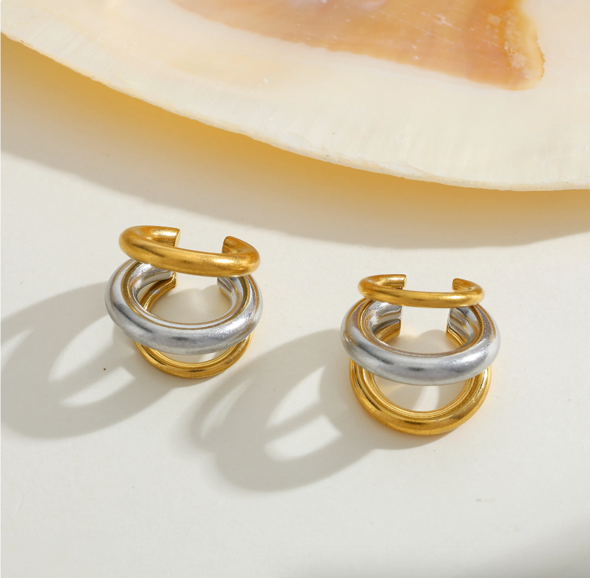 Earcuff Triple Mixed