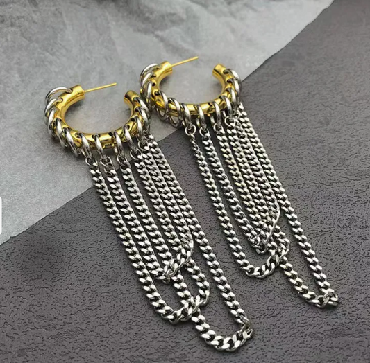 Hoops Double Chain Mixed
