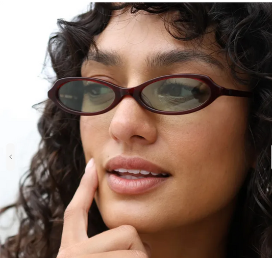 Gafas "Mina" Wine Red