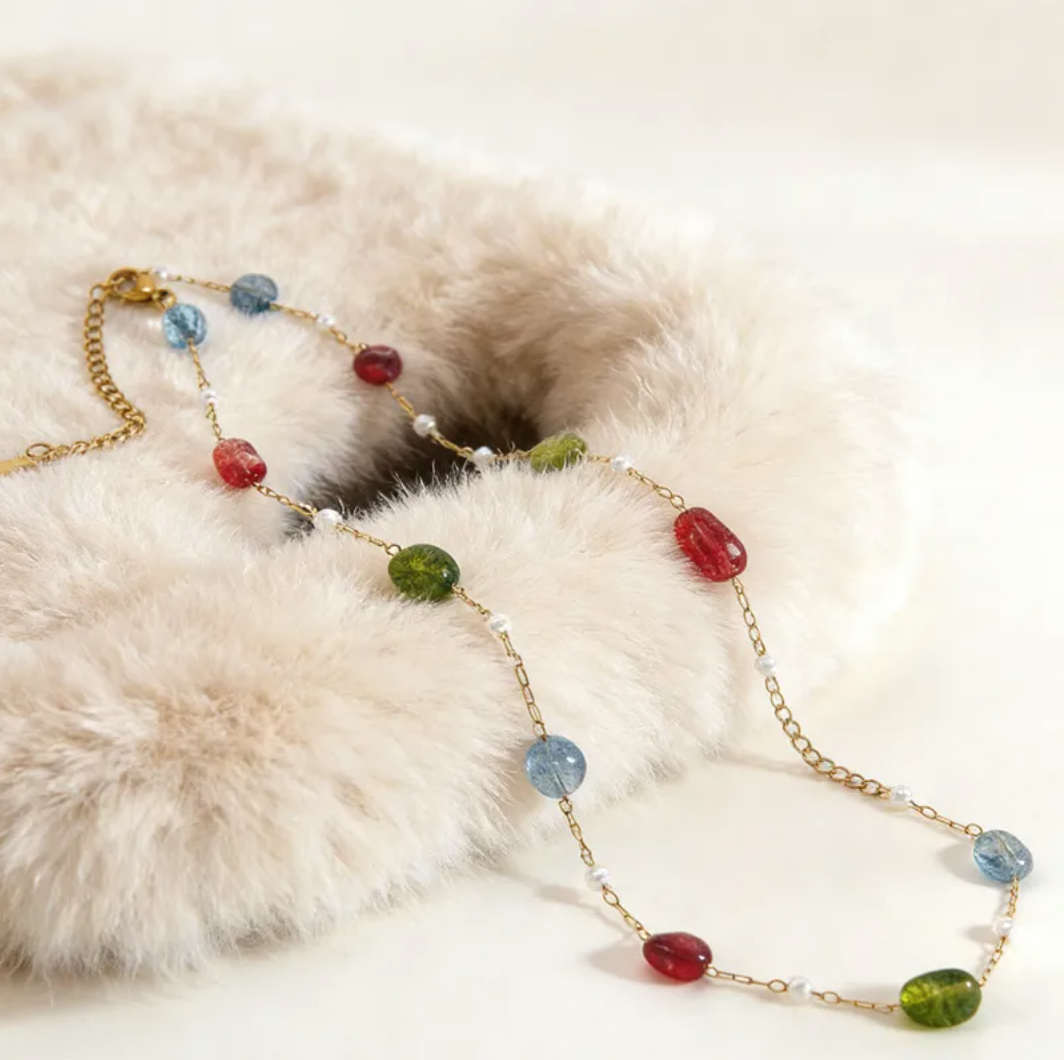 Collar Color Stones