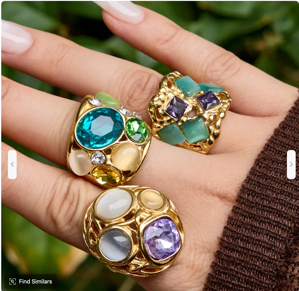 Anillo Aqua Gemas