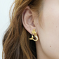 Pendientes Gold Nacar Mermaid
