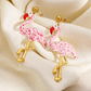Pendientes Domingo Flamingo