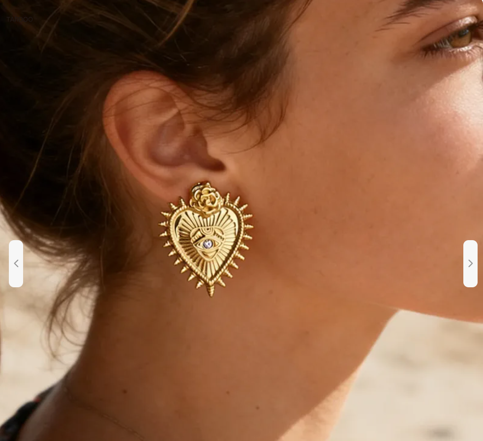 Pendientes Holy Heart