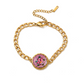 Brazalete Vintage Gold Flower