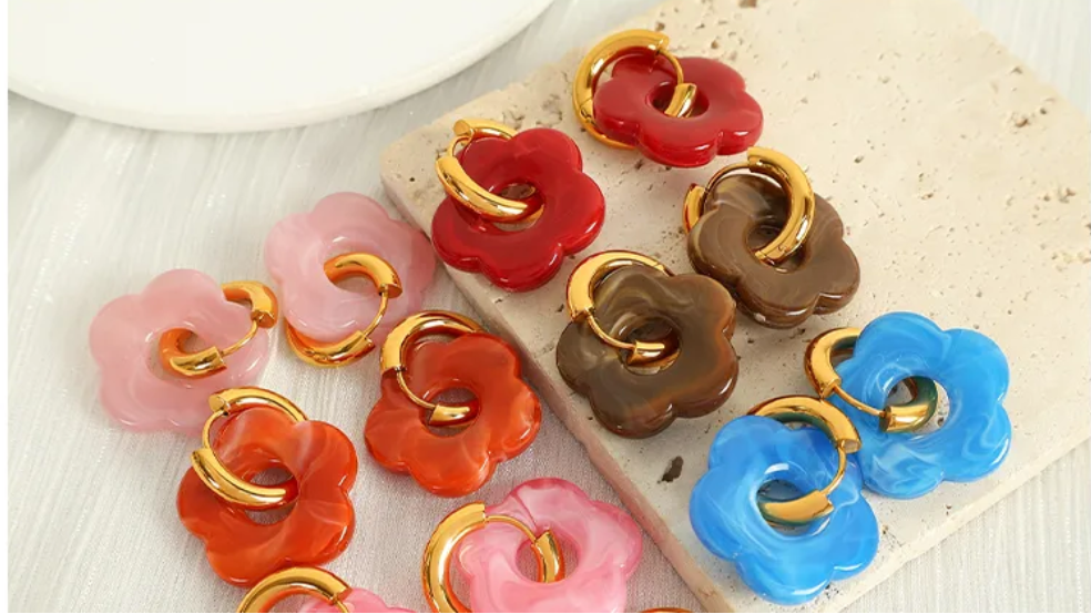 Hoops Chunky Flowers
