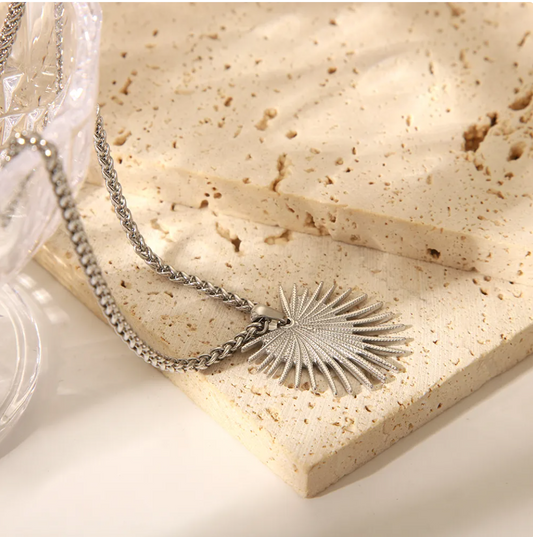Collar Silver Long Star