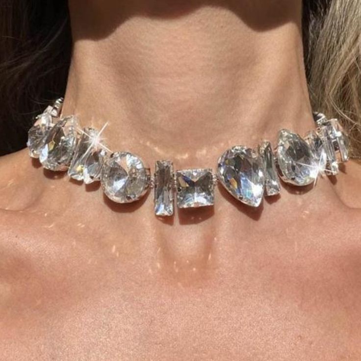 Collar Tipo Choker Diamonds
