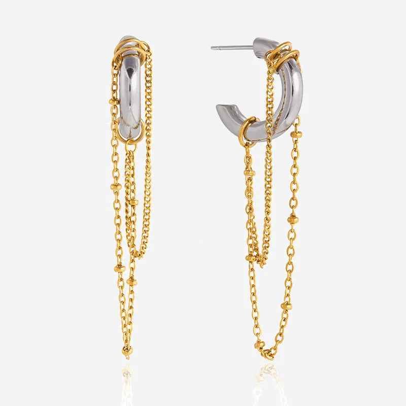 Hoops mixed and chains