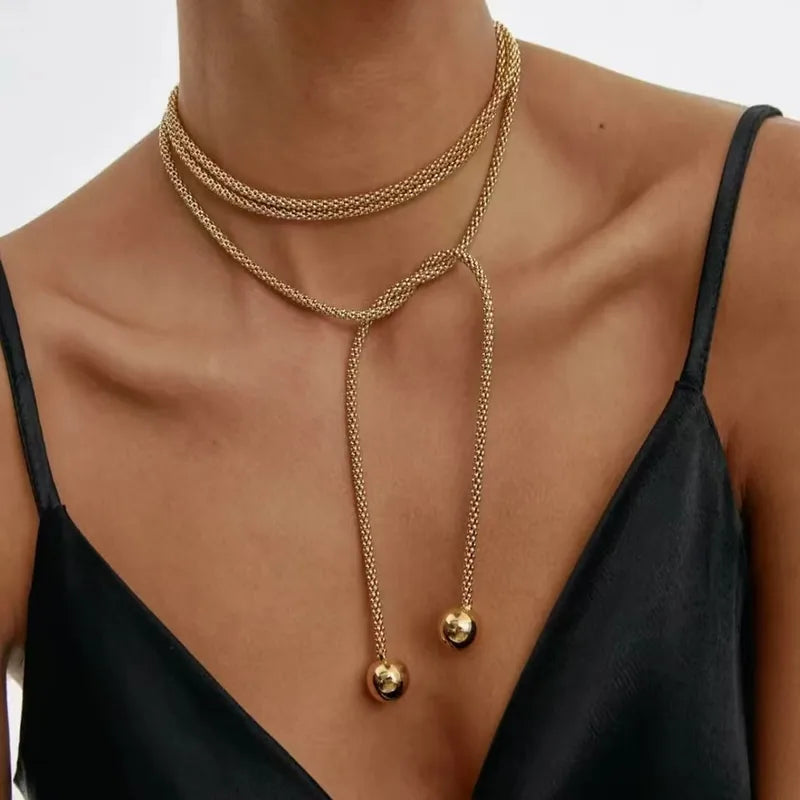 Collar Ajustable Ashly Gold