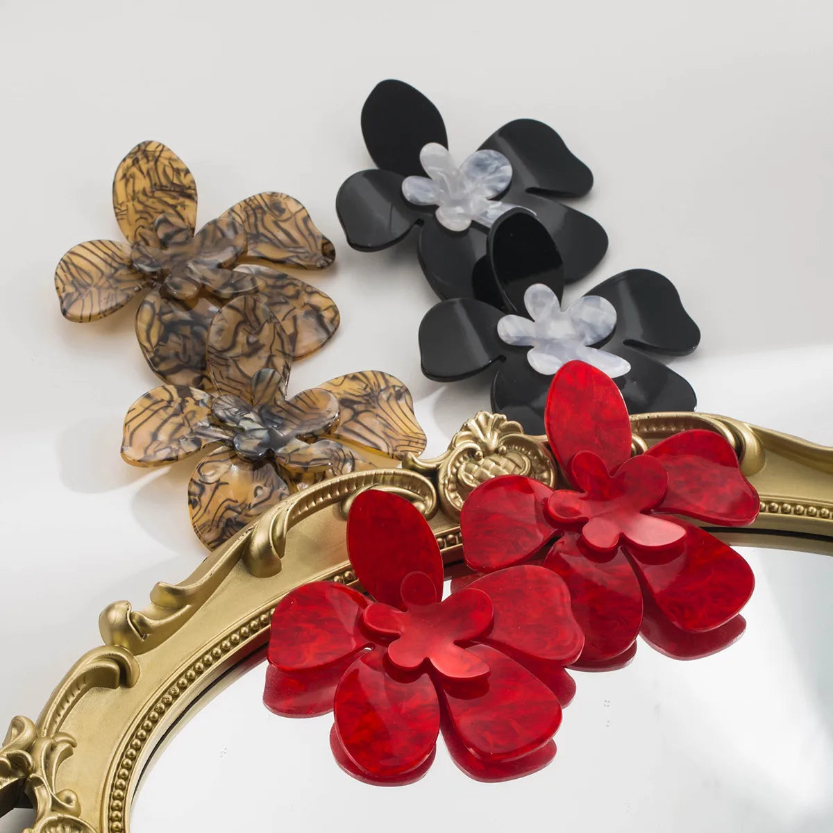 Pendientes Big Flower
