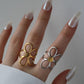 Anillo "Double Color Flower"