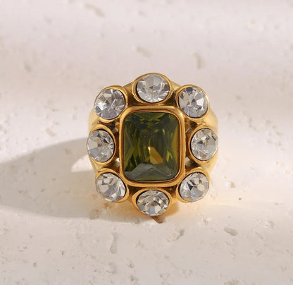 Anillo Green Gemas