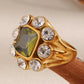 Anillo Green Gemas