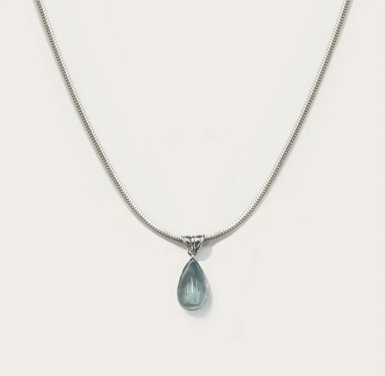 Cadena Silver Blue Drip