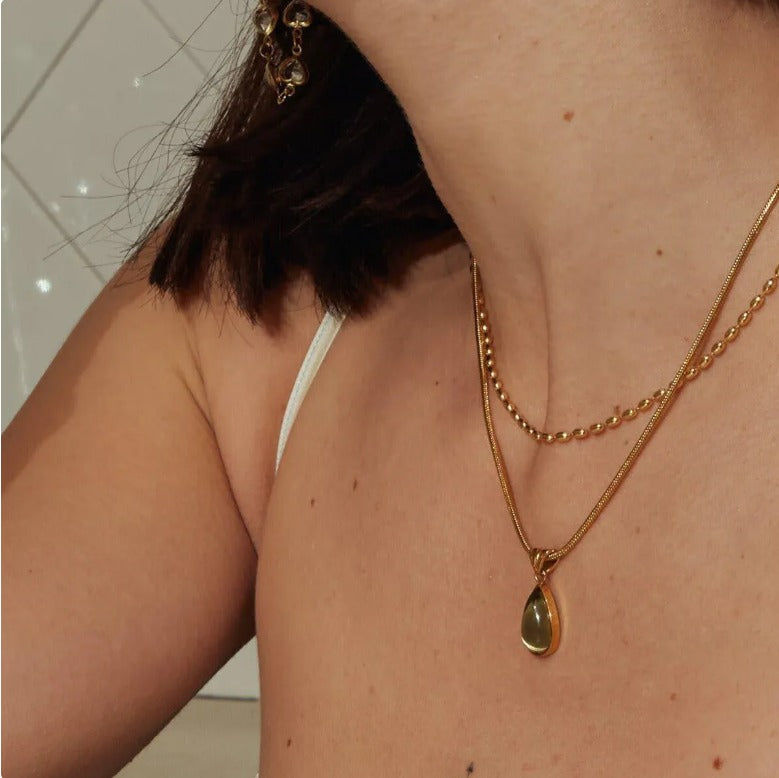 Cadena Gold Green Drip