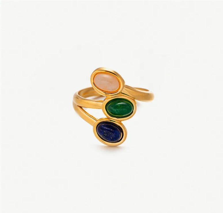 Anillo Trio stones