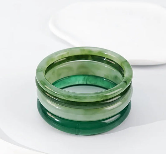 Brazalete Carey (4 unidades) Esmeralda