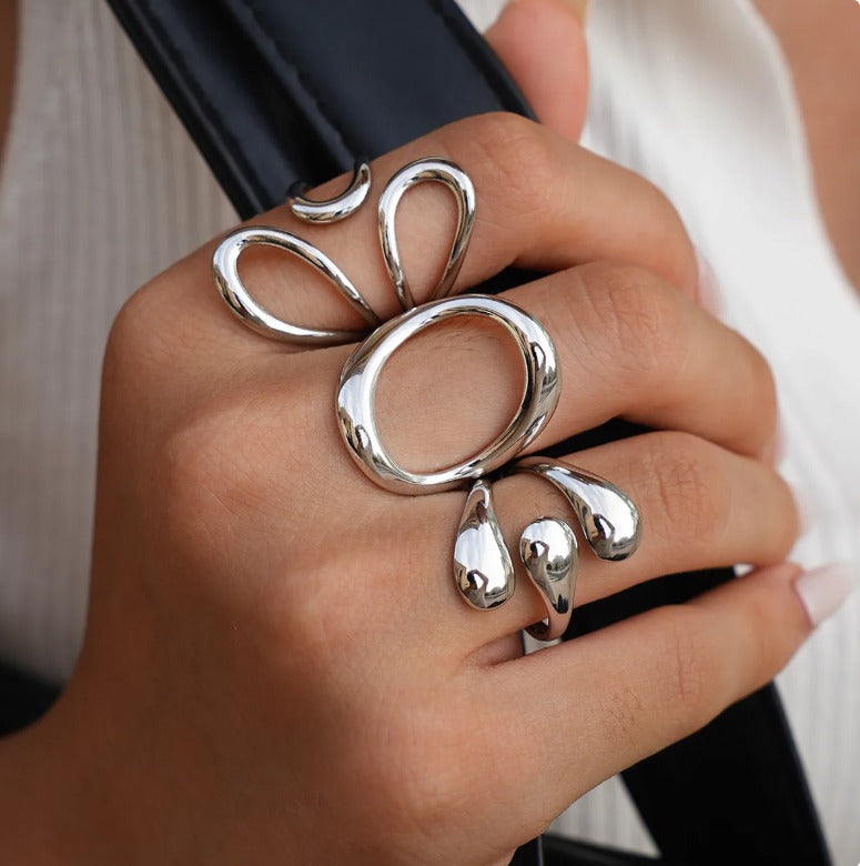 Anillos Silver Siluetas