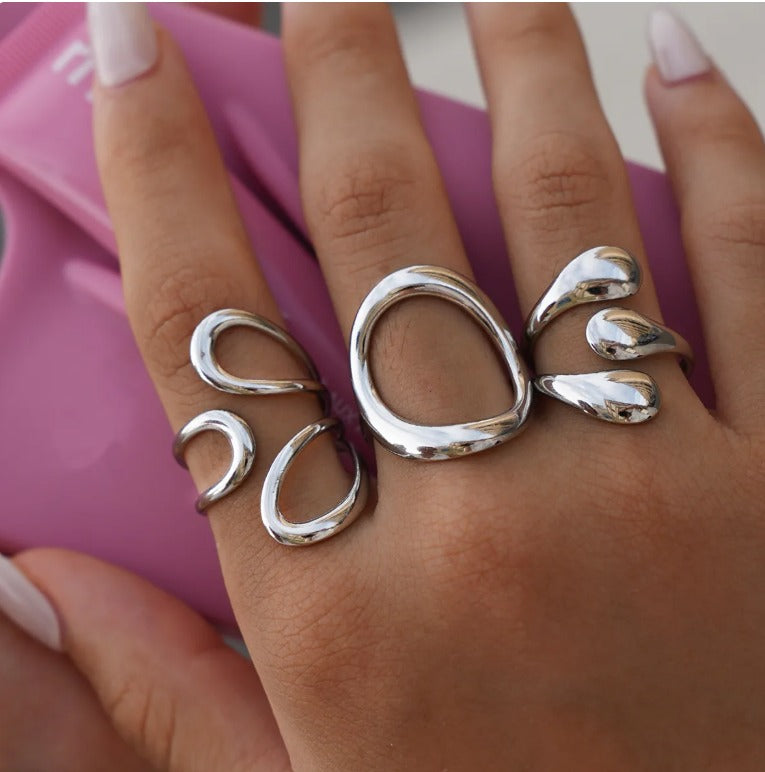 Anillos Silver Siluetas