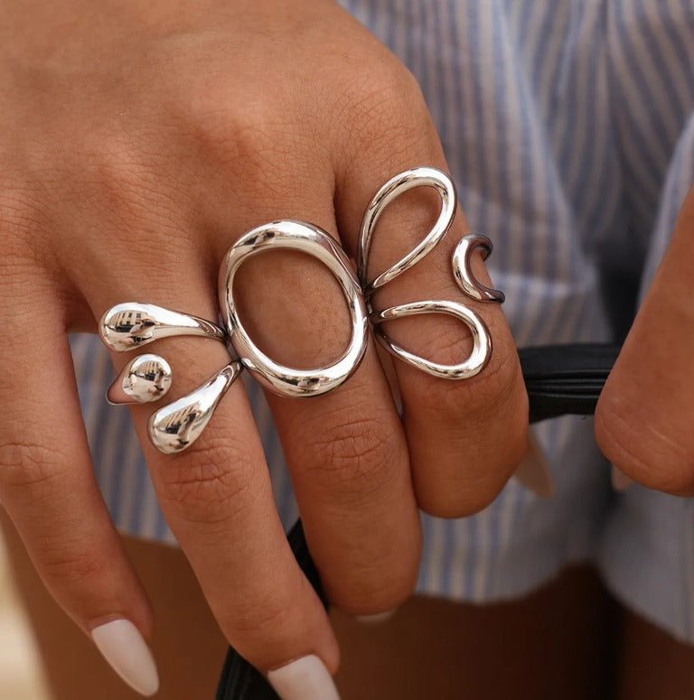 Anillos Silver Siluetas