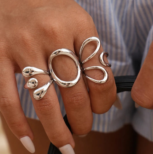 Anillos Silver Siluetas