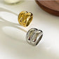 Anillo Chunky Double Gold