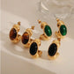 Pendientes Gold Caterpillar