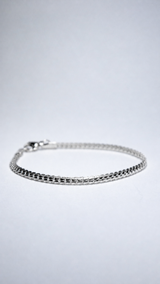 URBAN - Brazalete - Silver Snake Slim